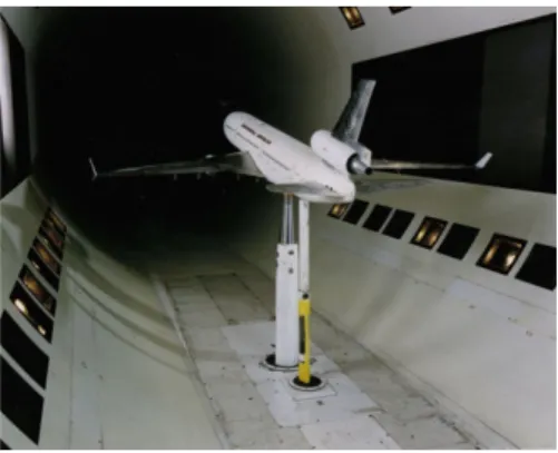 Figure 2.1: Wind Tunnel Test  Source: NASA (1996) 