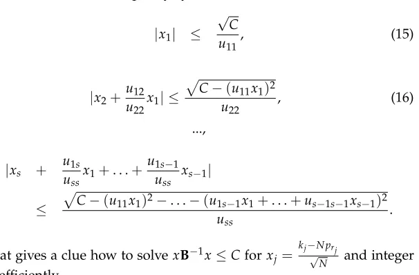 Table 1: Pr(Q3(µ2, µ4, µ5) ≥ Cε)