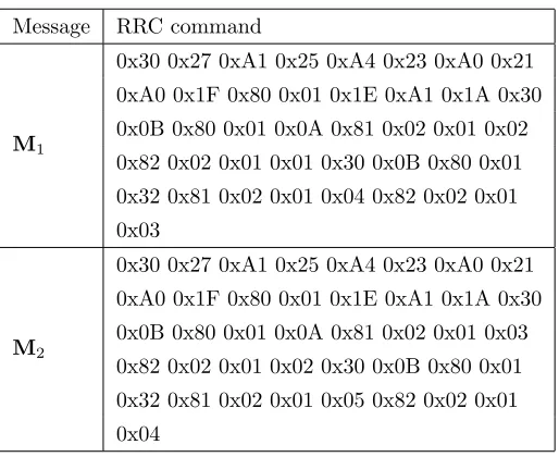 Table 2: Counter Check Messages