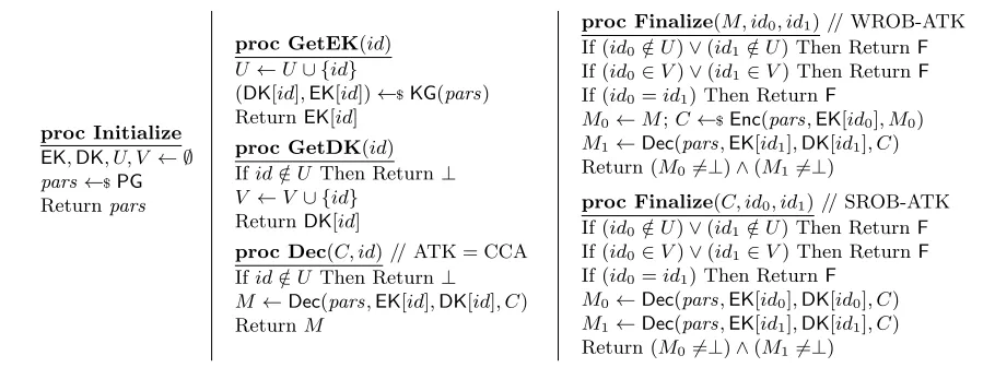 Fig. 2. Games deﬁning weak/strong robustness.