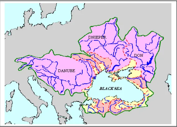 Figure 1. The Black Sea basin 