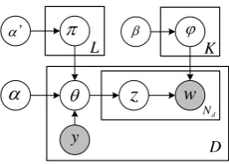Figure 5: A two-document segment of VFobserved, but we keep it in white background to-RTM.Various features are denoted by grayscale