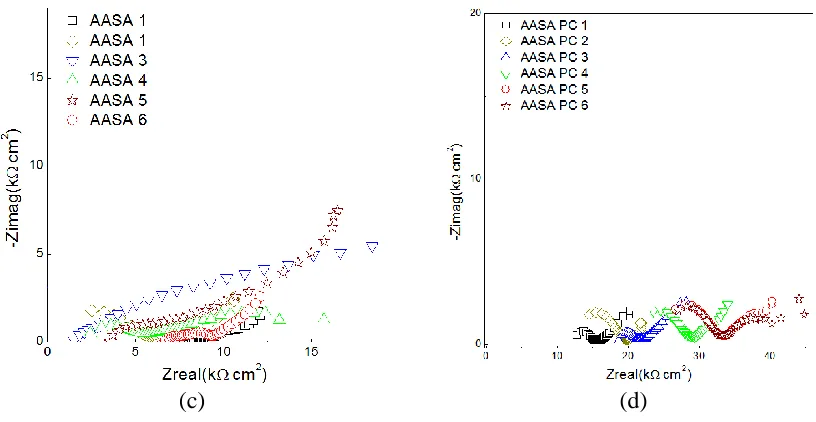 Figure 4. Equivalent circuit for fitting the mortar AAS analysed with and without cathodic protection systems