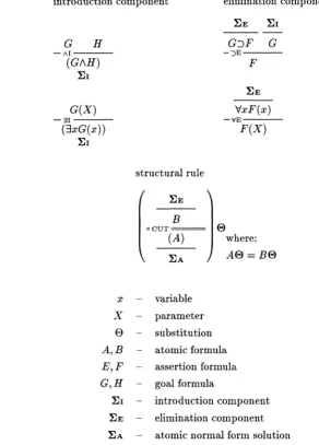 Figure 4.2: system Hr. -atomic normal form solution for the Horn language 