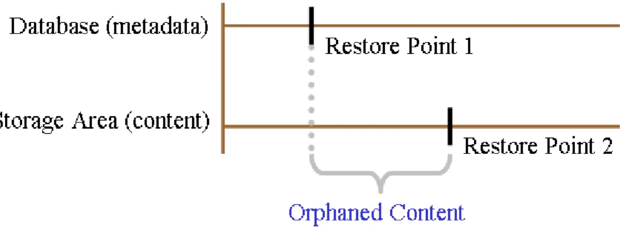 Figure 5. Storage Area Backup is Newer