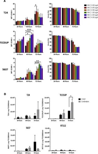 Figure 2. The Effects of Mitomycin-C on BladderCancer Cells and Viral Replication