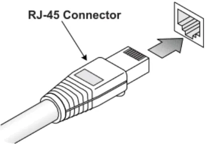 Figure 3-1  RJ-45 Connections
