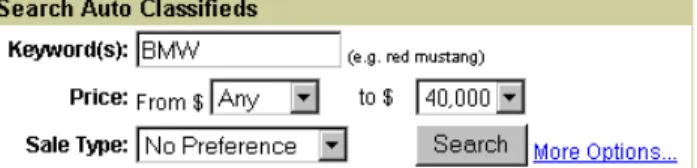 Figure 2: Auto Classified Form