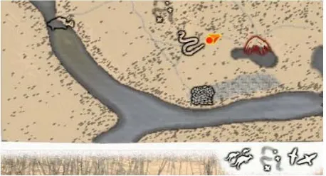 Fig. 2 DSE map – detail showing camp and options to view 