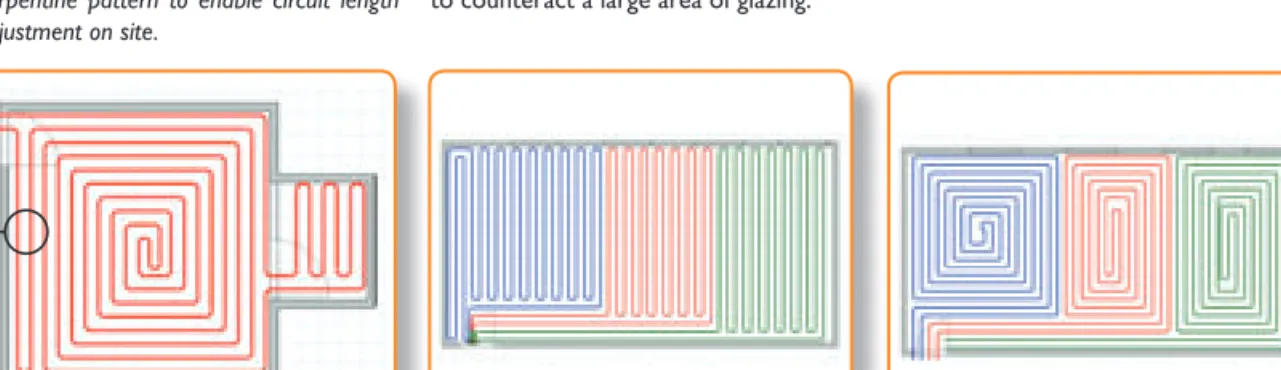 Diagram 2 - Counterflow is a common  circuit pattern to use. It can also sometimes  be referred to as a spiral pattern