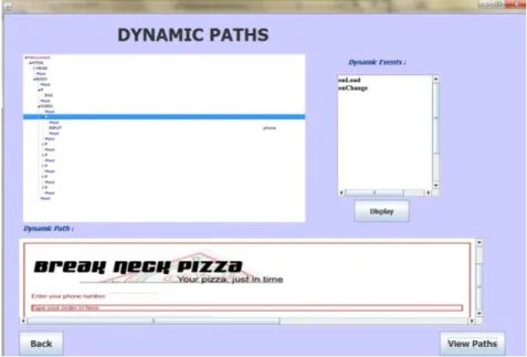 Fig 6 Navigation Bar of Break neck Pizza web application  