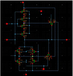 Fig 4. Schmitt Trigger NOR gate using VTCMOS  