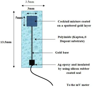 Figure 1. Planar-chip sensor 