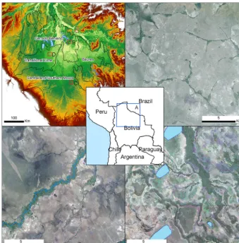 Figure 1. Geoecological subregions of the LM. (a) Map of the LM’s subregions (based on Langstroth, 2011)