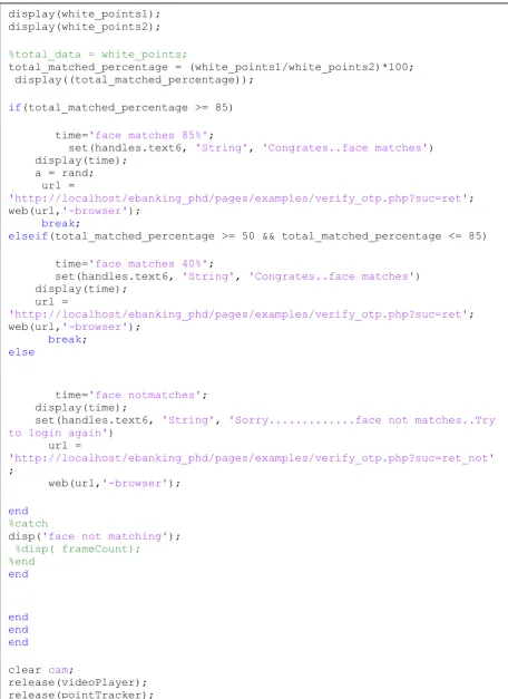 Fig.2 Graphical user interface  of the system  