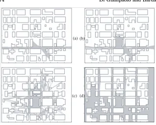 Figure 11. Path loss along sampling line (a) in Fig. 9 and comparisonwith published results.