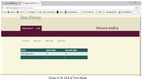 Figure 6.11: Update Window 