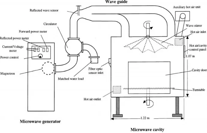 Fig. 1  A sample microwave heater 