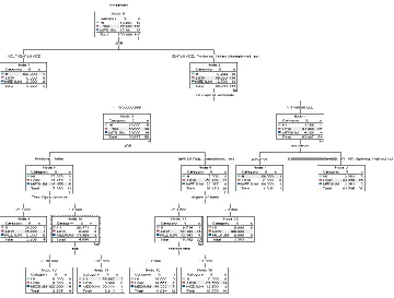 Figure 3: The most important attributes using the C & R Tree algorithm 