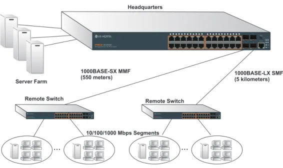 Figure 10:  Making VLAN Connections