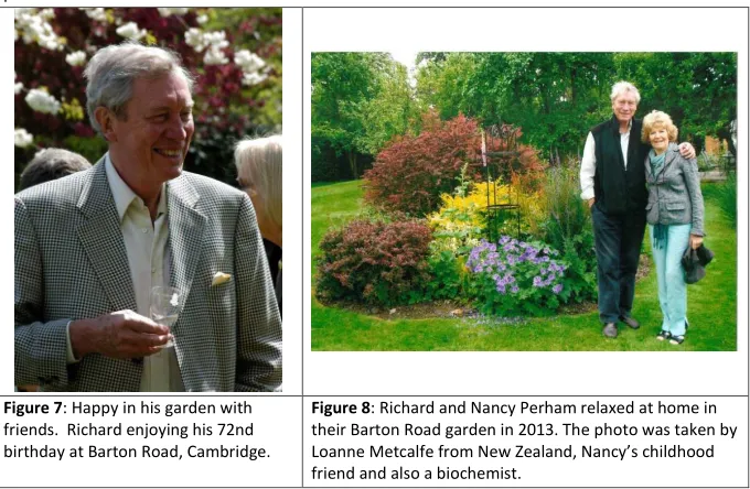 Figure 7: Happy in his garden with