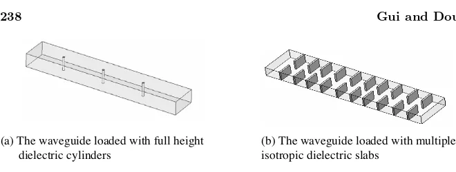 Figure 9. The schematic diagrams of some discontinuous structures.