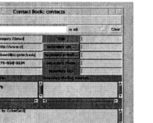 Fig. 10. Combining example—user selects a name and is offered many integrating suggestions.