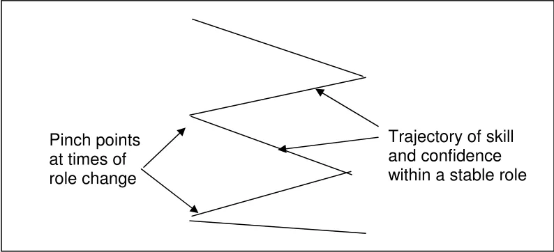 Figure 1: the relationship between skill, confidence and role stability 