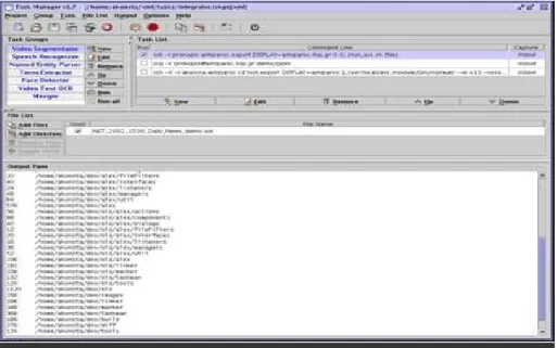 Figure 2.  CIIMWOS integration console 