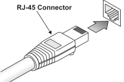 Figure 3-1  RJ-45 Connections