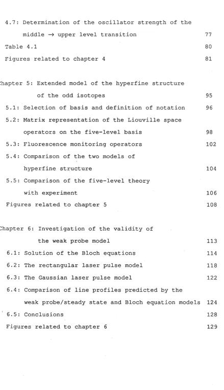 Table 4.1 