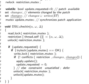 Figure 4. Check-in based relaxed synchronization protocol.