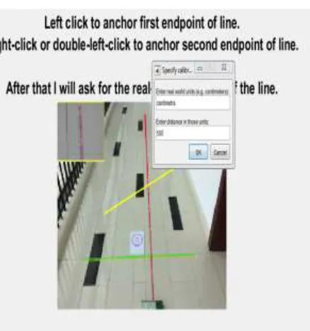 Fig 4.8. Different operations for Distance Measurement 