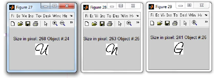 Figure 4: Objects 24, 25, and 26(example).