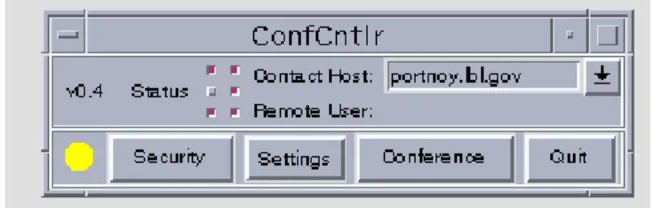 Figure 11: Confcntlr’s main window