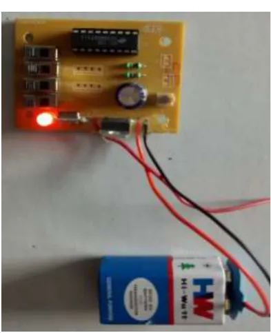 Fig. 4. The RF Remote Section  