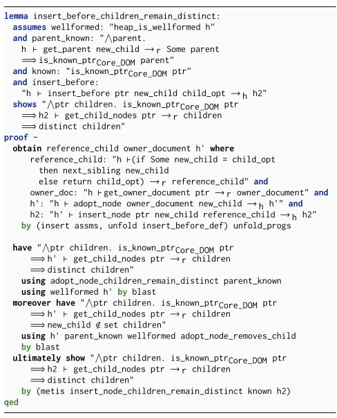 Fig. 8: After using insert_nodetinct if the child is not already in the children list into which, all children lists remain dis-it will be inserted (proof in formalization document).