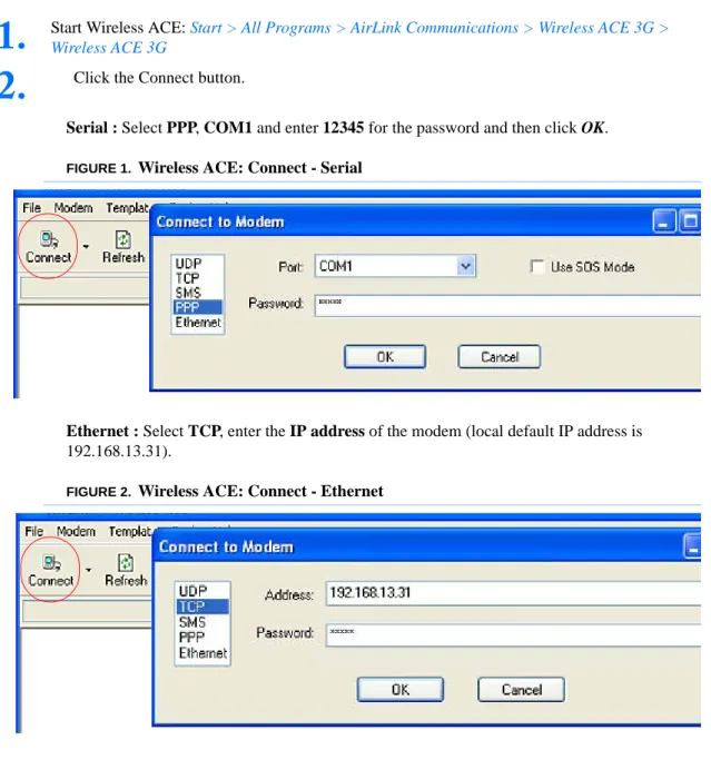 FIGURE 1.  Wireless ACE: Connect - Serial 