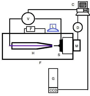 Figure 1. The equipment of real time image-guided electroplating system 