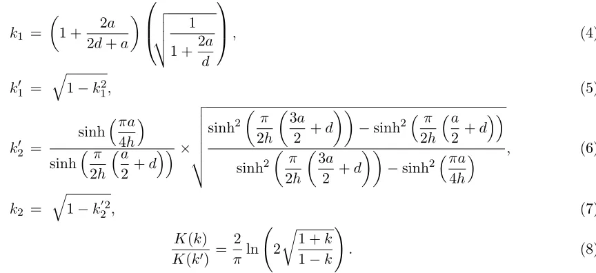 Figure 3. Design of two spiral inductor connected through underpass.