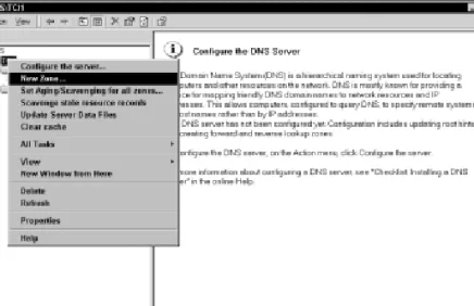 Figure 6-13: Secondary menu
