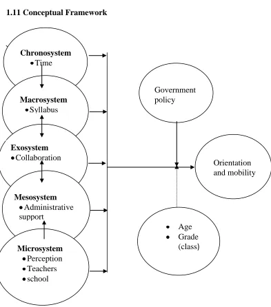 Figure 1.1: Conceptual framework. 