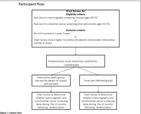 Figure 1 Patient flow.