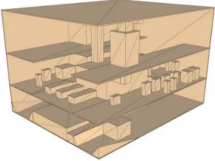 Fig. 1 Engine room model of a VLCC 