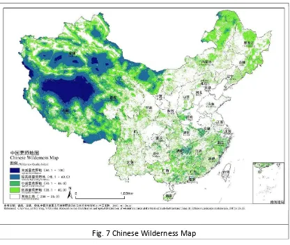 Fig. 7 Chinese Wilderness Map 