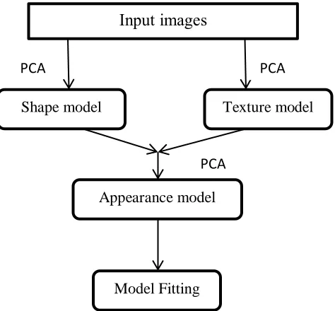 Figure 1.1 Face Features Extraction using Active Appearance Model