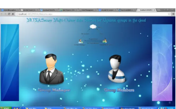 Fig. 3 Home Page 