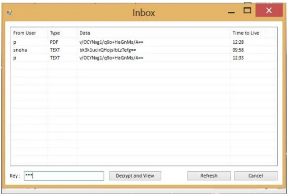 Figure 5.5: Send Data 