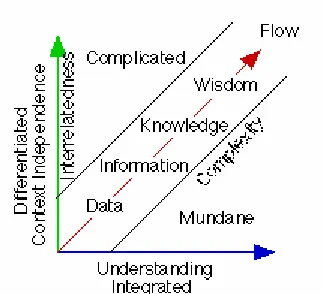 Fig. 2 – Complexity evolution &  wisdom process 