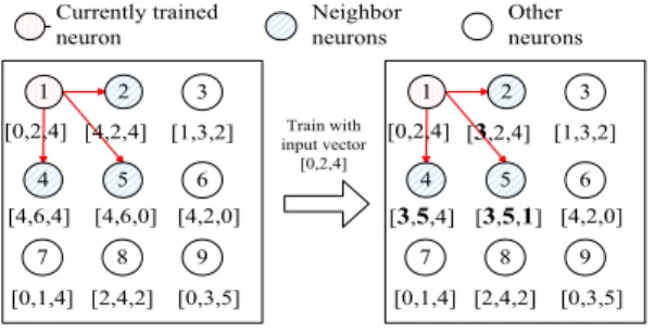 Figure 1: SOM training process.